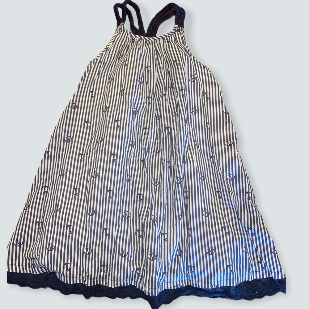 Savannah Nautical Sundress, Girls Size 8